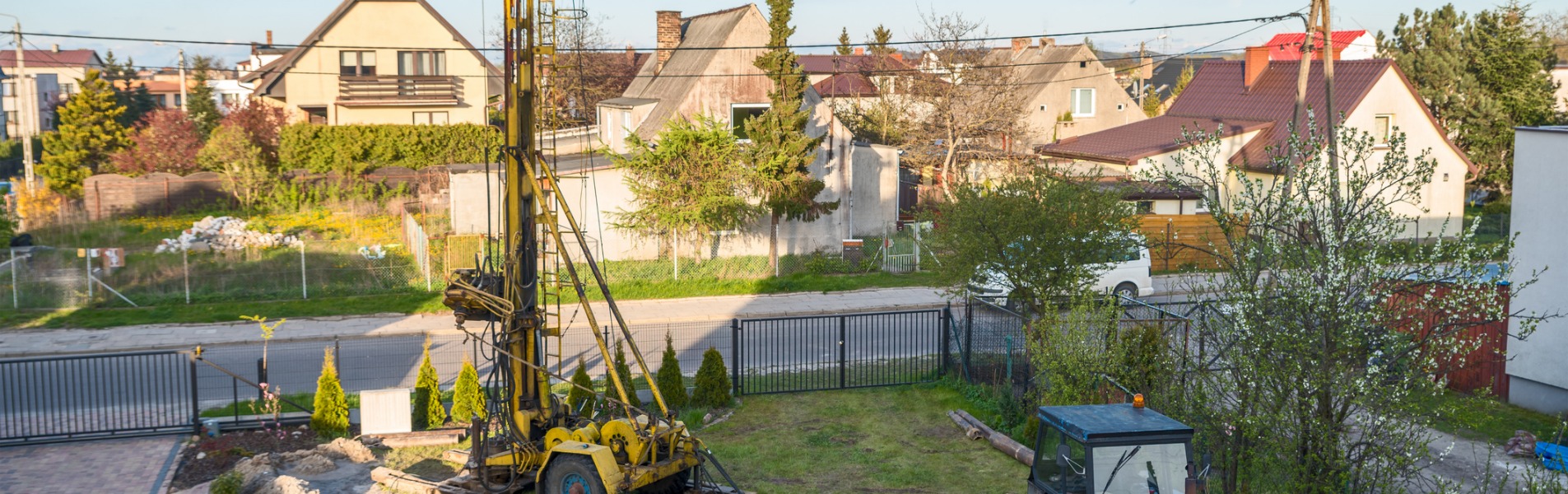TCI Companies digs a well as part of their Springfield utility services options.