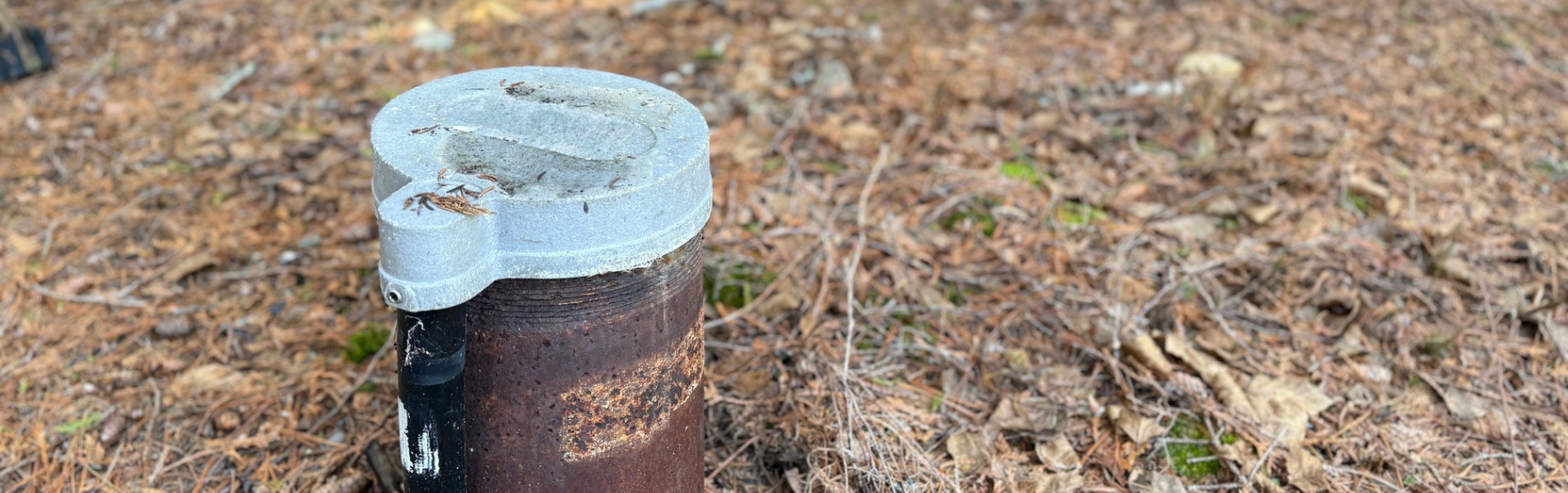 A groundwater well drinking water pump at a home in Central Illinois requires water well and pump services from TCI Companies.